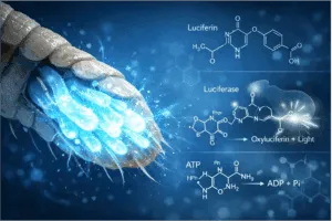 dettaglio della bioluminescenza