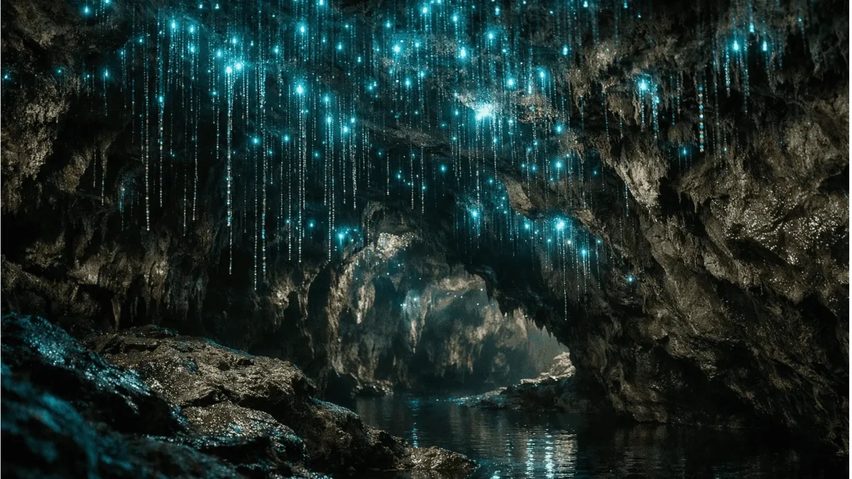 grotte arachnocampa